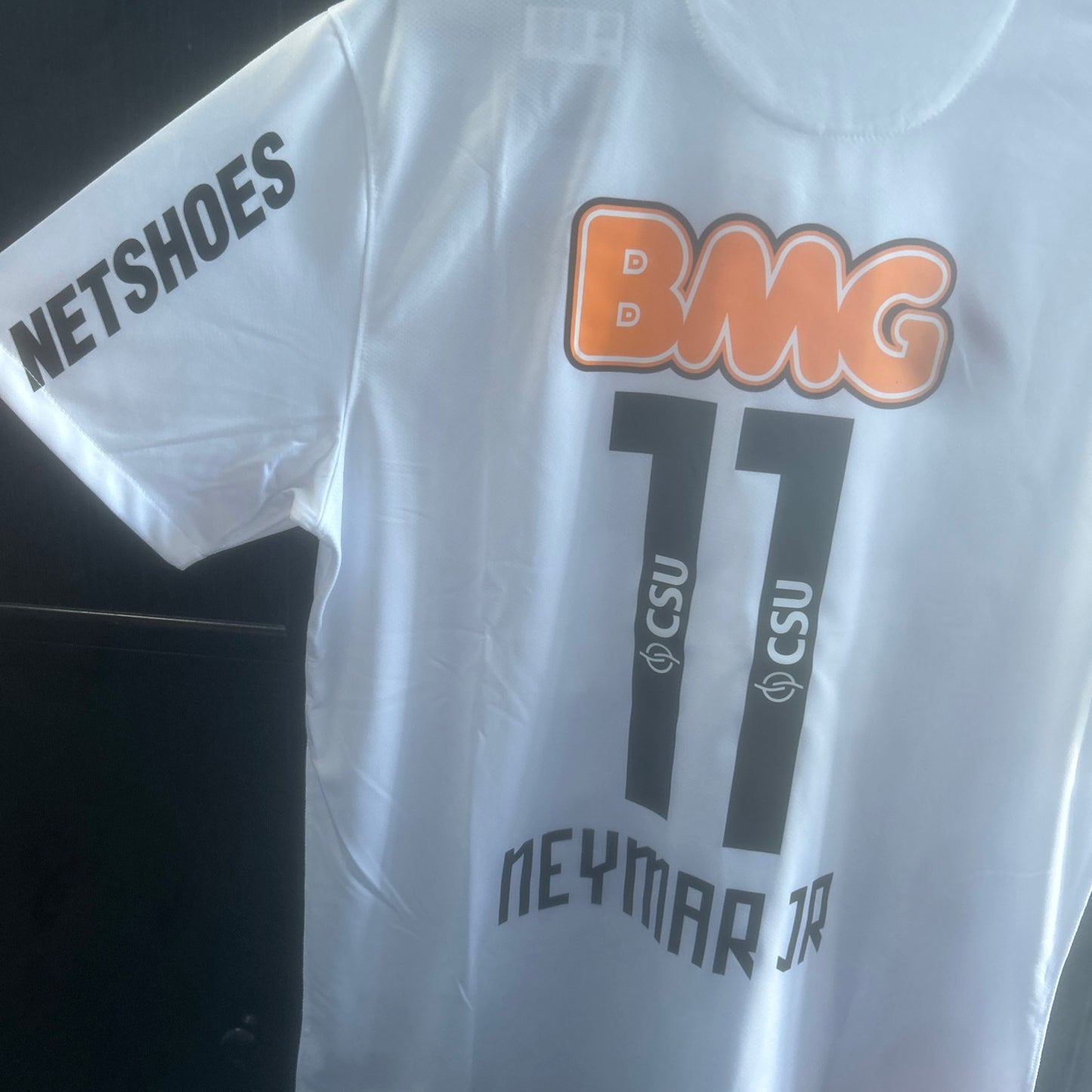 Retro Santos FC White Neymar Jr Jersey