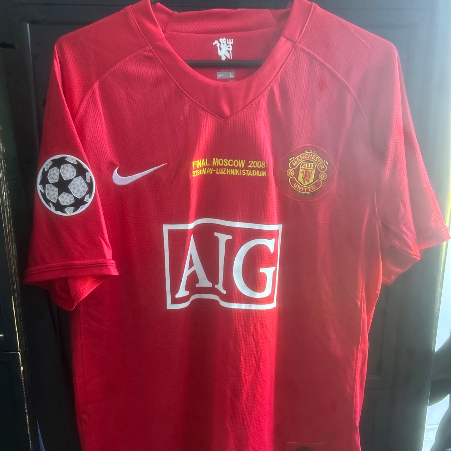 Retro Manchester United Home Jersey - 2008 Ronaldo edition